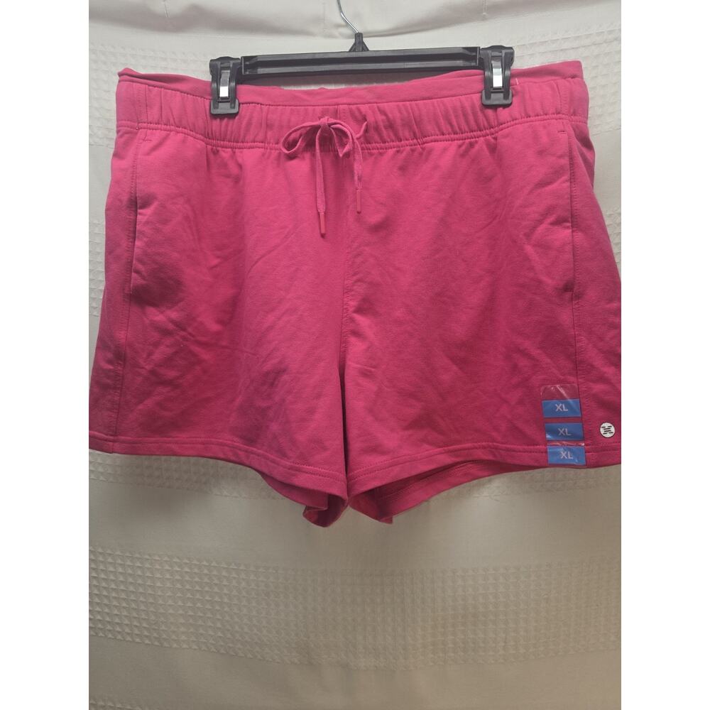 Rbx Shorts Womens Size XL Pink Pull On Elastic Waist Drawstring Mini Shorts 6835